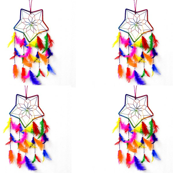 Star Shape Dream Catcher Wall Hanging for Positive Energy