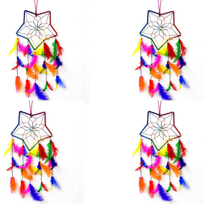 Star Shape Dream Catcher Wall Hanging for Positive Energy