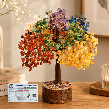 Natural Crystal Stone Tree 500 Beads