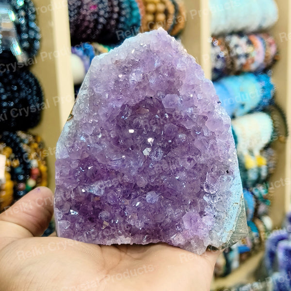 Natural Amethyst Geode Cluster Crystal Stone Raw Rough 500 to 600 Gram