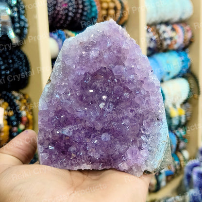 Natural Amethyst Geode Cluster Crystal Stone Raw Rough 500 to 600 Gram