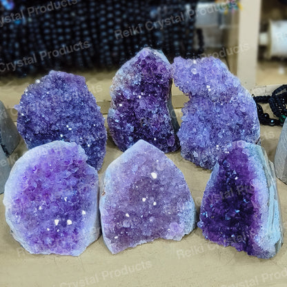 Natural Amethyst Geode Cluster Crystal Stone Raw Rough 500 to 600 Gram