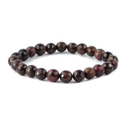Garnet Crystal Bracelet | Natural Healing Gemstone Bracelet for Passion & Energy