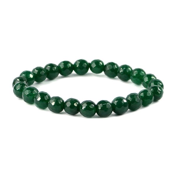 Green Aventurine 8 mm Faceded Bracelet