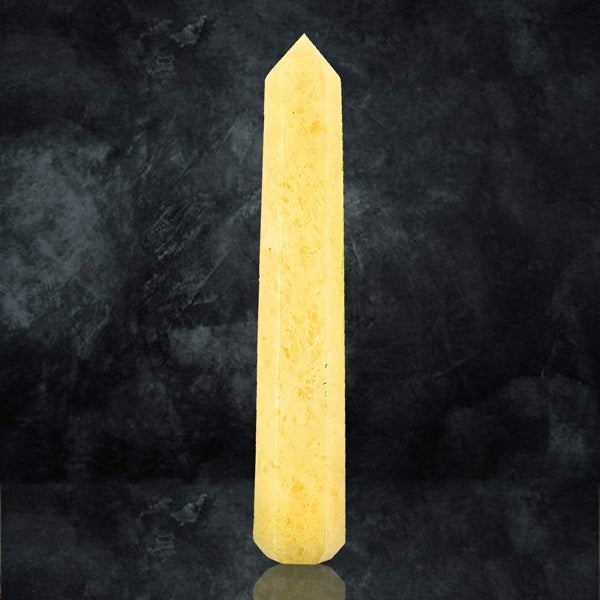 Citrine Pencil Obelisks for Reiki Healing