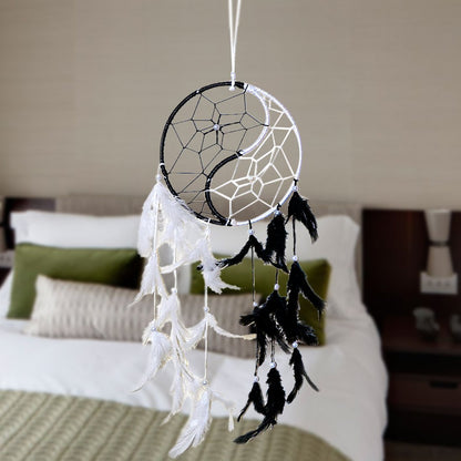 Yin Yang Dream Catcher Wall Hanging 1 pc