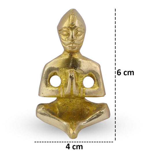 Brass Vaastu Purush for Vastu Remedy