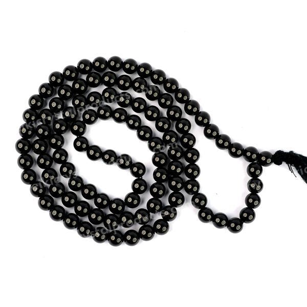 Black Onyx Crystal Mala
