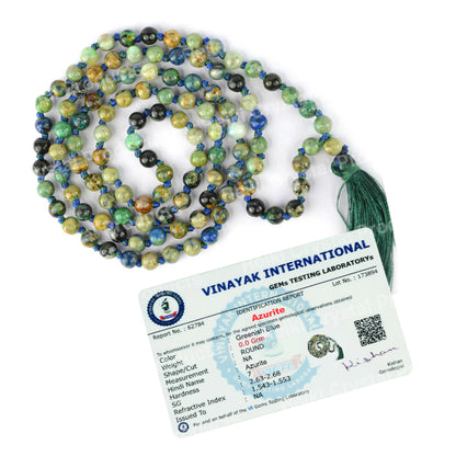 Certified AAA Natural 6 mm 108 Round Beads Jaap Mala - Necklace