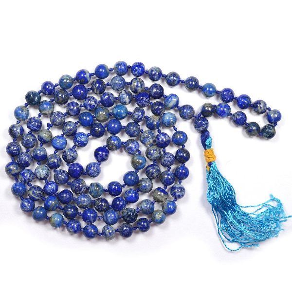 Lapis Lazuli Crystal Mala