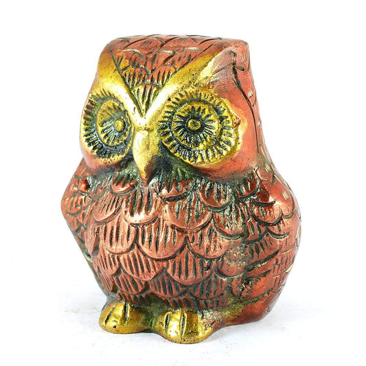 Brass Owl Symbol of Wisdom and Protection