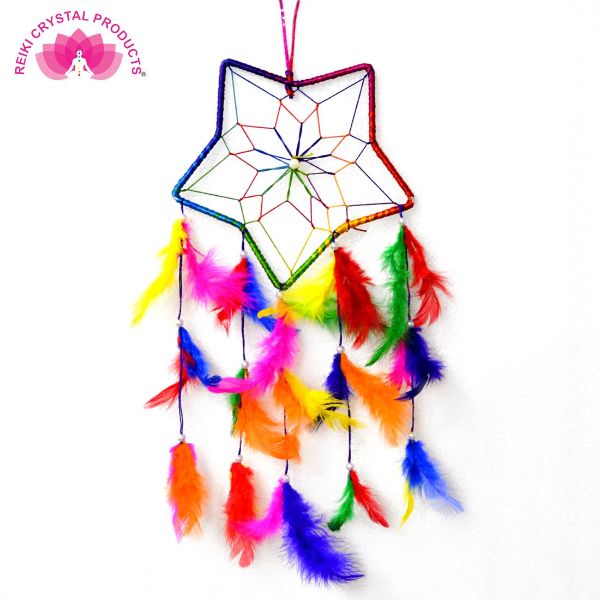 Star Shape Dream Catcher Wall Hanging for Positive Energy