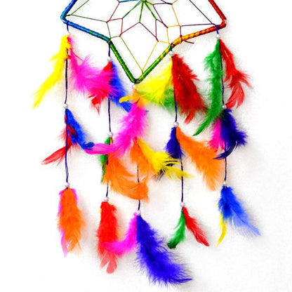 Star Shape Dream Catcher Wall Hanging for Positive Energy