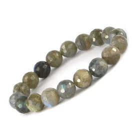 AAA Labradorite 10 mm Faceted Bracelet