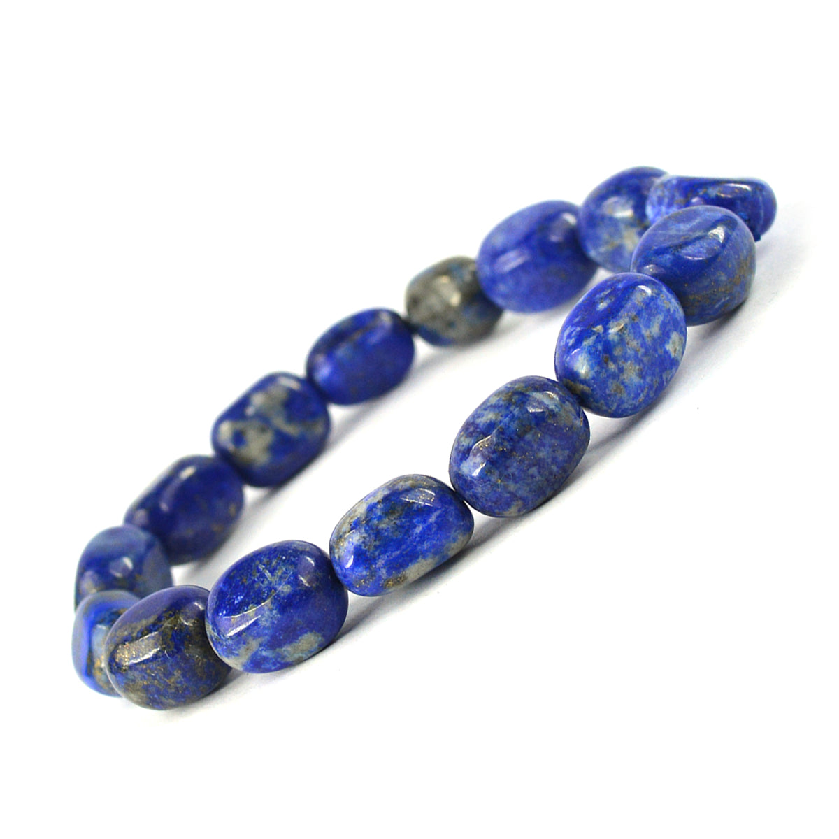 Lapis Lazuli Crystal Bracelet | Natural Healing Gemstone Bracelet for Wisdom & Truth