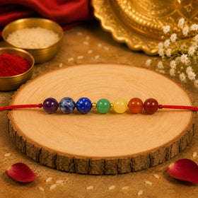 7 Chakra Crystal Rakhi