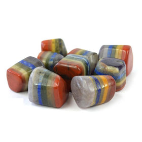 7 Chakra Bonded Tumble Stone