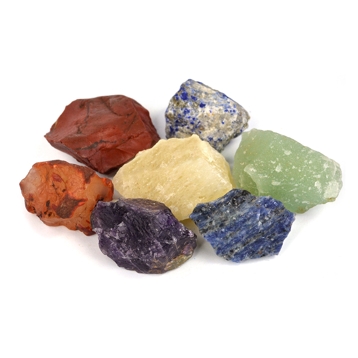 7 Chakra Raw / Rough Stone Kit