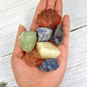 7 Chakra Raw / Rough Stone Kit