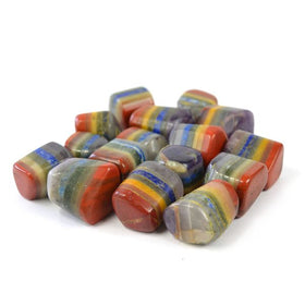 7 Chakra Bonded Tumble Stone