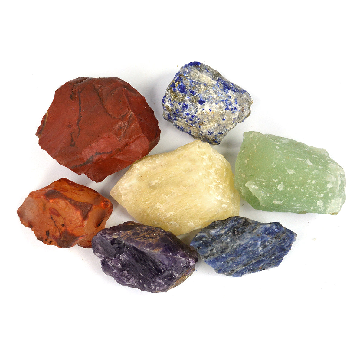7 Chakra Raw / Rough Stone Kit