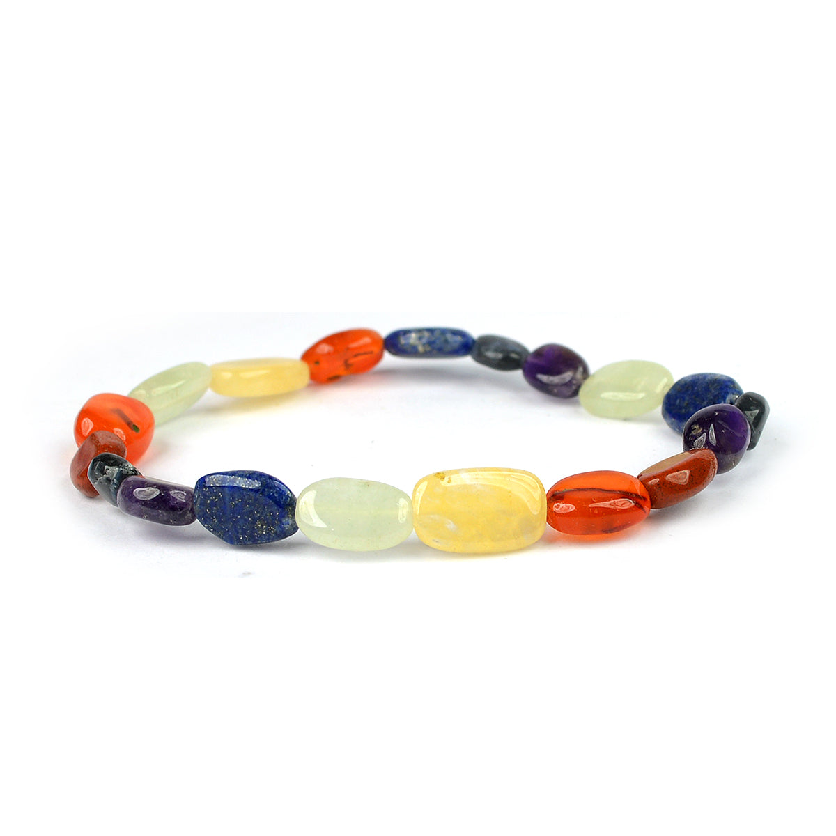 7 Chakra Crystal Bracelet | Natural Healing Gemstone Bracelet for Balance & Energy