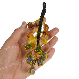 7 Chakra Tumble Stone Hanging for Car Hanging and Door Hanging
