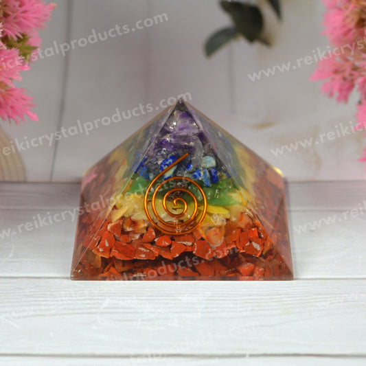 Natural Orgone / Orgonite Pyramid 40 mm