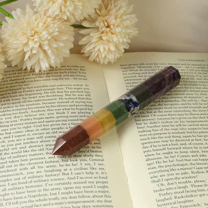 7 Chakra Bonded Towers / Pencil & Obelisks