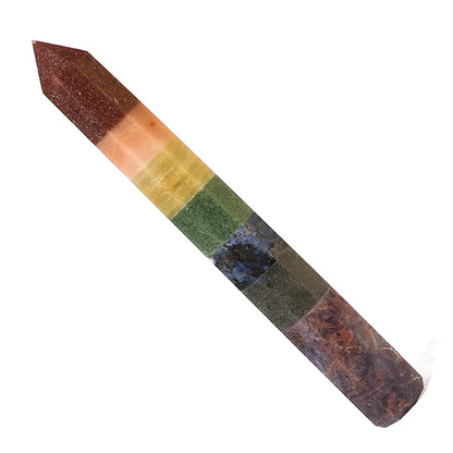 7 Chakra Bonded Towers / Pencil & Obelisks