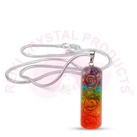 7 Chakra Orgone / Orgonite Pendant