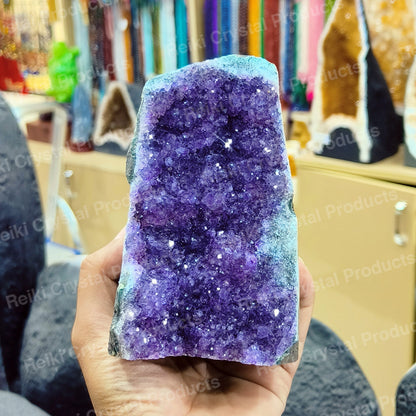 Natural Amethyst Geode Cluster Crystal Stone Raw Rough 900 - 1000 Gram
