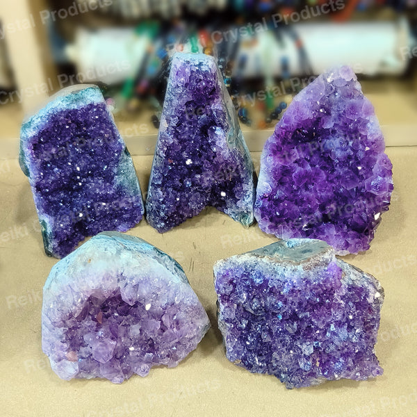 Natural Amethyst Geode Cluster Crystal Stone Raw Rough 900 - 1000 Gram