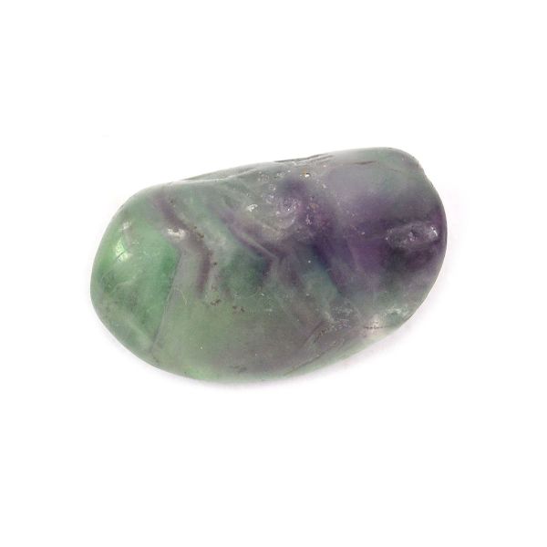 Multi Fluorite Superior Tumble Stone