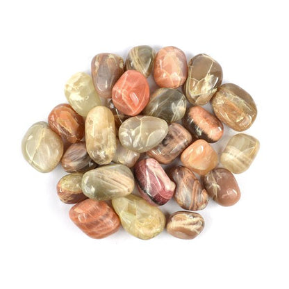 Multi Moonstone Superior Tumble Stone