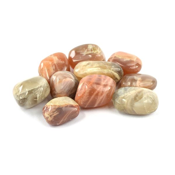 Multi Moonstone Superior Tumble Stone