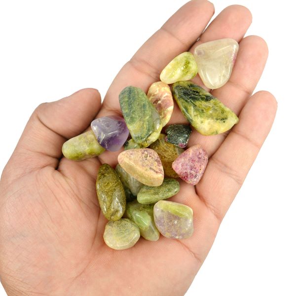 Multi Tourmaline Tumble Stone