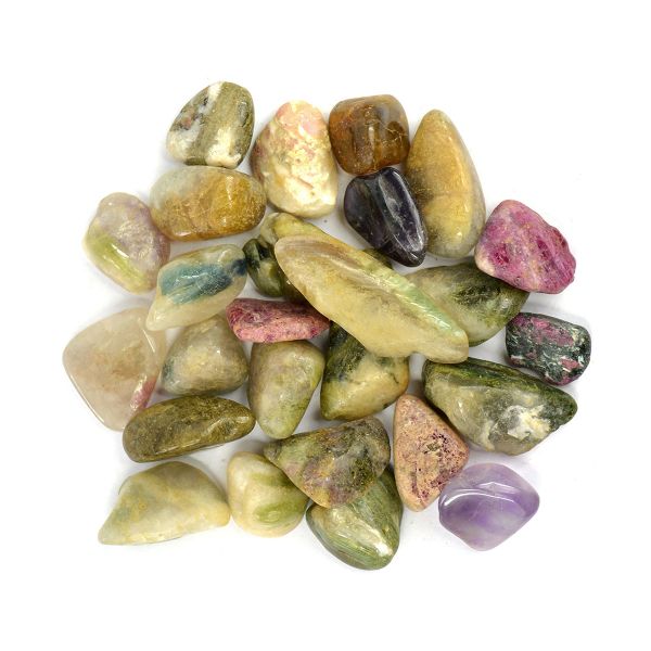 Multi Tourmaline Tumble Stone