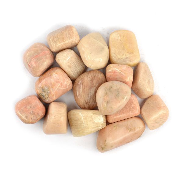 Peach Moonstone Tumble Stone
