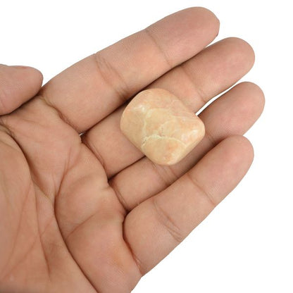 Peach Moonstone Tumble Stone