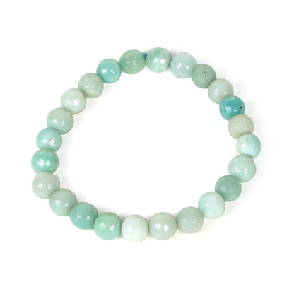 Amazonite AA Crystal Bracelet | Premium Healing Gemstone Bracelet for Courage & Truth