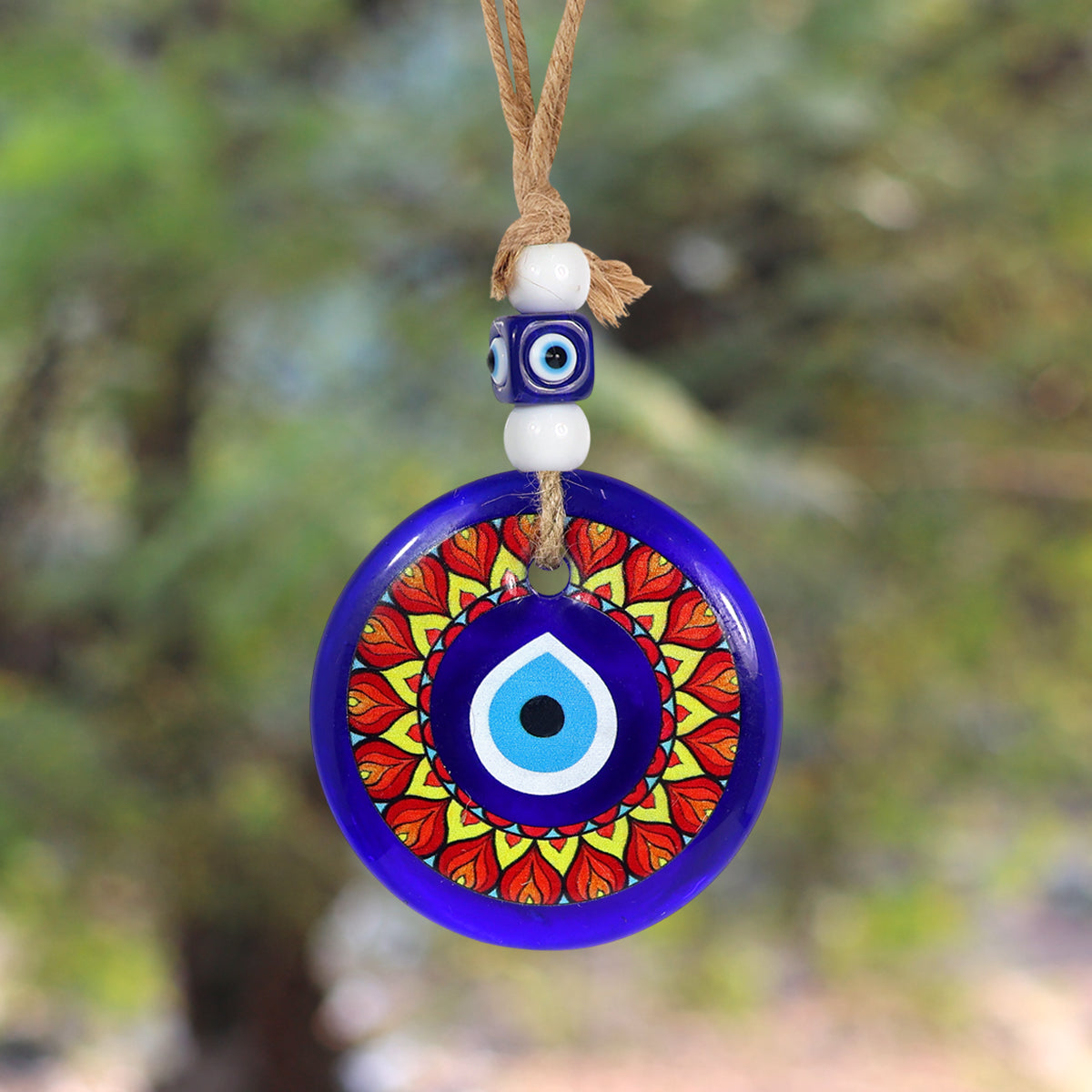 Evil Eye Nazar battu Wall Hanging Spiritual Home Decor
