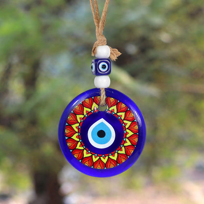 Evil Eye Nazar battu Wall Hanging Spiritual Home Decor