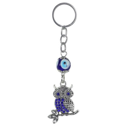 Evil Eye-Owl-Keychain