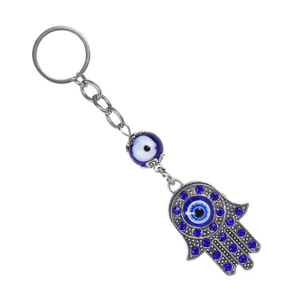 Hamsa-Evil Eye-Keychai