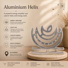 Aluminium Helix Pack of 1