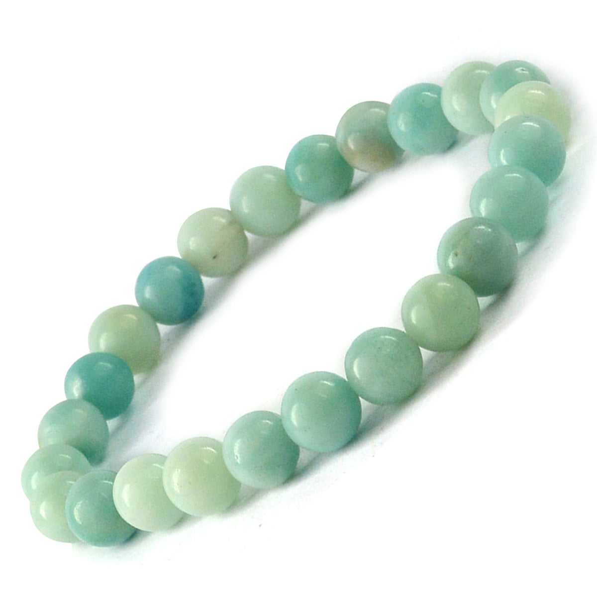 Amazonite AA Crystal Bracelet | Premium Healing Gemstone Bracelet for Courage & Truth