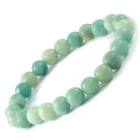 Amazonite AA Crystal Bracelet | Premium Healing Gemstone Bracelet for Courage & Truth