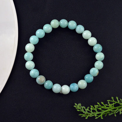 Amazonite AA Crystal Bracelet | Premium Healing Gemstone Bracelet for Courage & Truth