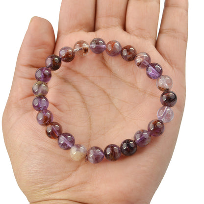 Super 7 Crystal Bracelet | Natural Healing Gemstone Bracelet for Spiritual Awakening & Healing